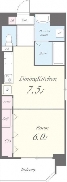 スカイラグーナの間取り図
