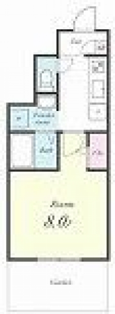 スカイヴィレッジの間取り図