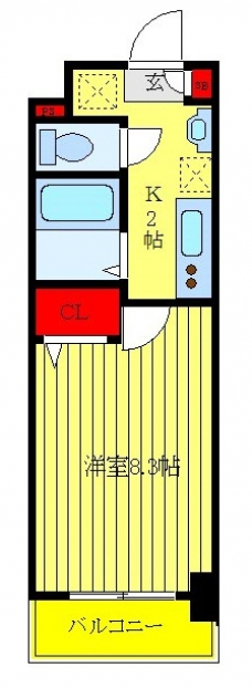 スパシエフィールド川口の間取り図