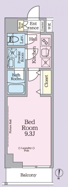 ARKMARK池袋本町の間取り図