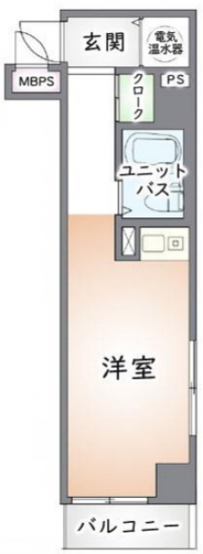 ライオンズマンション大塚第二の間取り図
