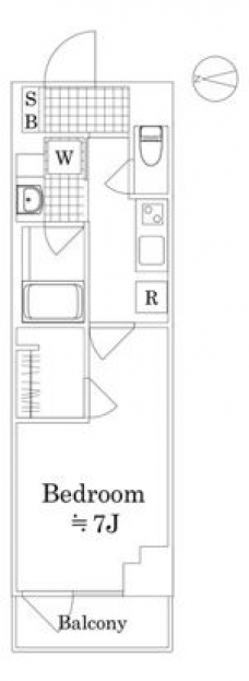 セジョリ池袋本町の間取り図