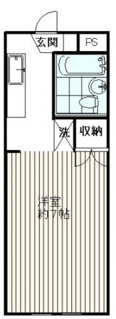 クレッセント椎名町の間取り図