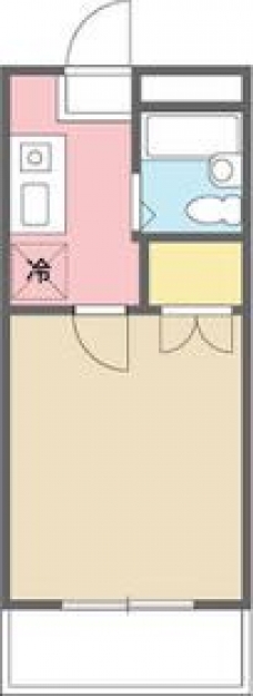 ハルベース川口第５５の間取り図