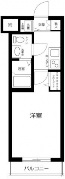 ライジングプレイス上板橋の間取り図