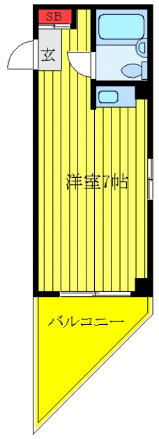 ウェザーコック近野の間取り図