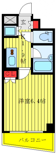 パークアクシス新板橋イーストの間取り図