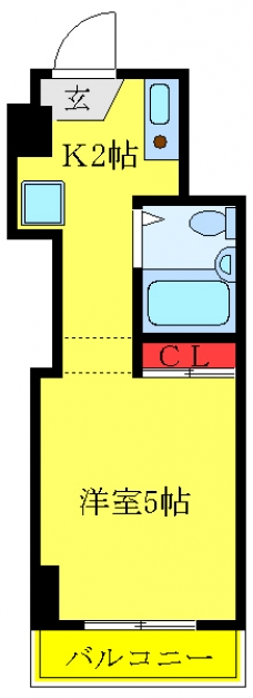 アドウェル伊藤の間取り図
