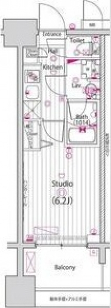 ガーラ・プレシャス川口並木の間取り図