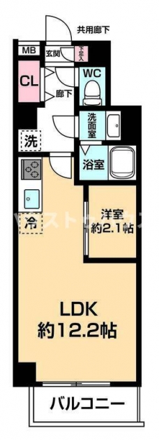 ＡＲＣＯＢＡＬＥＮＯ ＤＡＩＳＨＩＭＡＥの間取り図