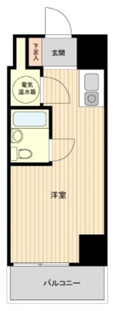 ライオンズマンション九段第2の間取り図