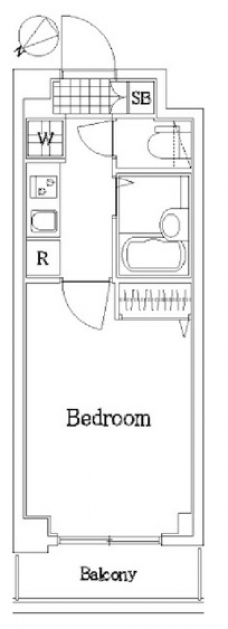 アヴィニティー上板橋の間取り図
