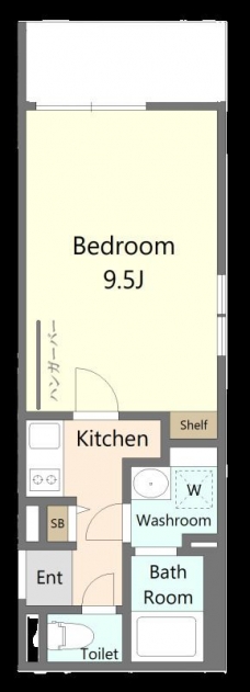 AGRACES小竹向原の間取り図