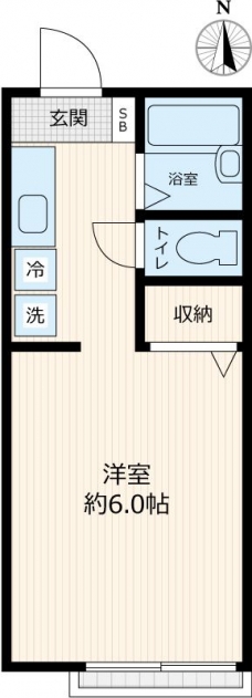 プラザ泉の間取り図