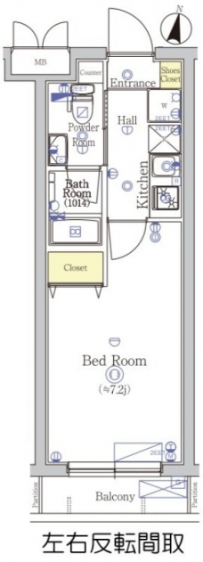 SHOKEN　Residence西川口の間取り図