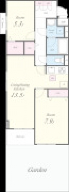 Morris芝の間取り図