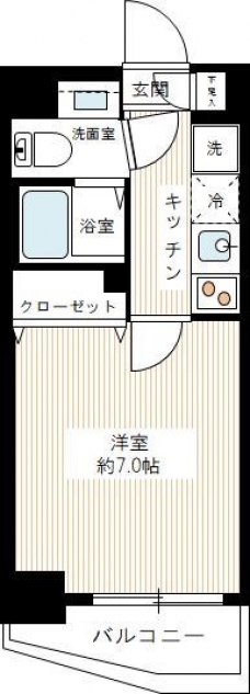 MAXIV西川口AZの間取り図