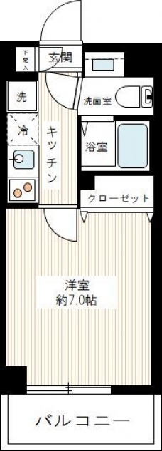 MAXIV西川口AZの間取り図