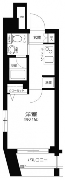 アプレシティ池袋の間取り図