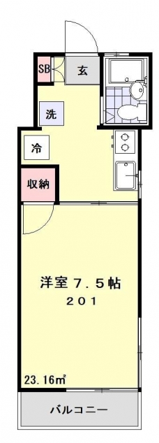 ファイブパレッツの間取り図