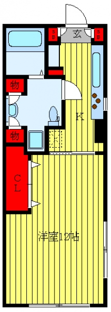 ツ－カコ－ポの間取り図