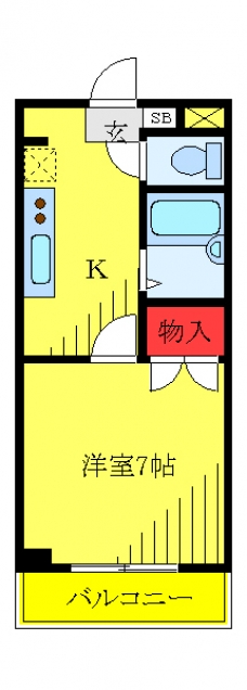 ラフィーネ金杉の間取り図