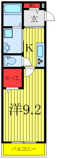 Housekul IS2の間取り図