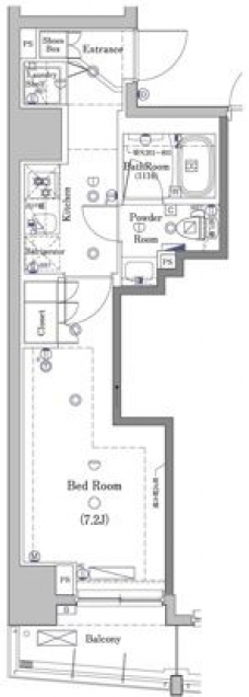 DIPS大山東町の間取り図