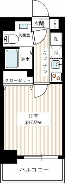 MAXIV西川口AZの間取り図