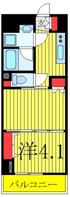 デュオステージ大塚の間取り図