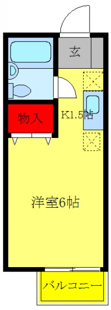 パル2511の間取り図