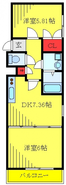 ラ・クラルテの間取り図