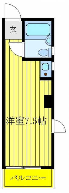 武藤ハイツの間取り図