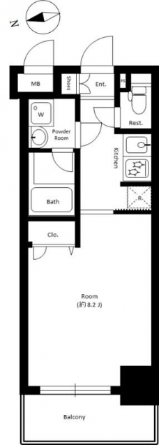 リンクパラッツォ川口本町の間取り図