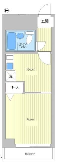 ライオンズマンション板橋中丸町の間取り図