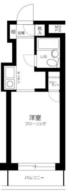 ウィンベルソロ赤羽第三の間取り図