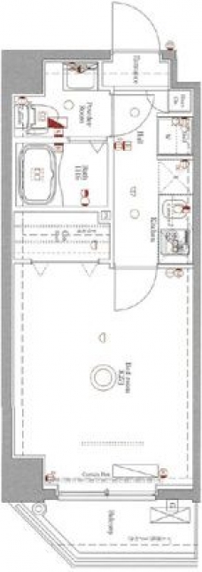 ユリカロゼAZEST川口の間取り図