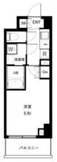 アーバンパーク北戸田の間取り図