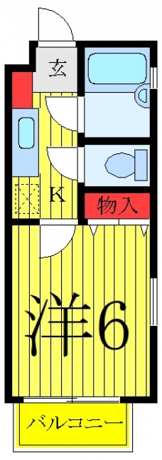 グリーンヒル成増の間取り図