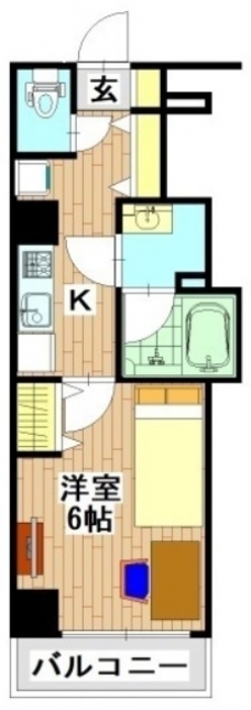プレール・ドゥーク板橋本町Ⅲの間取り図