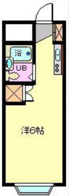 ハイムエスポワールの間取り図