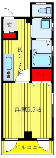 ユテライズ桜木の間取り図