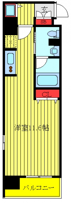 クリオ赤羽壱番館 の間取り図
