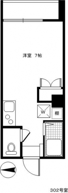 ＪタウンロッジⅢの間取り図