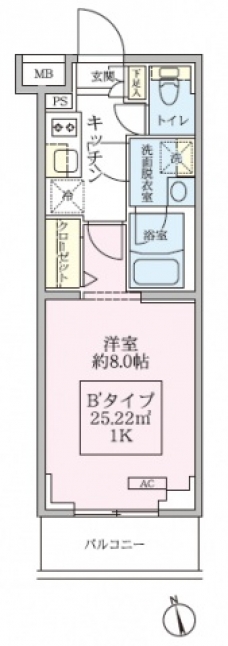 アイル　グランデ川口の間取り図