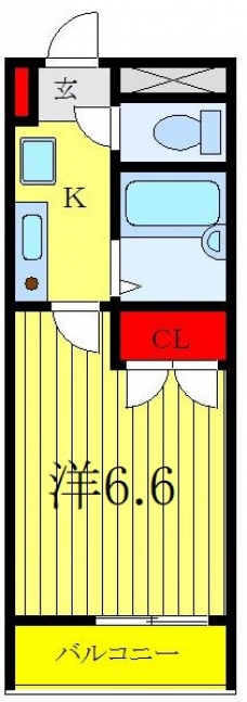 ベスティアパートメントときわ台の間取り図