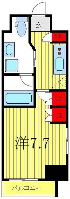 Ｎ－Ｓｔａｇｅ板橋本町アジールコートの間取り図