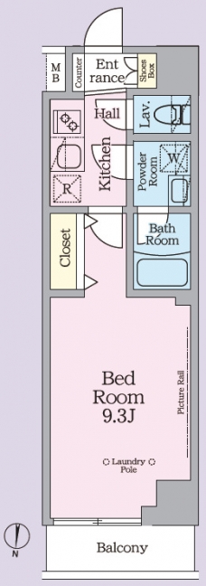 ARKMARK池袋本町の間取り図