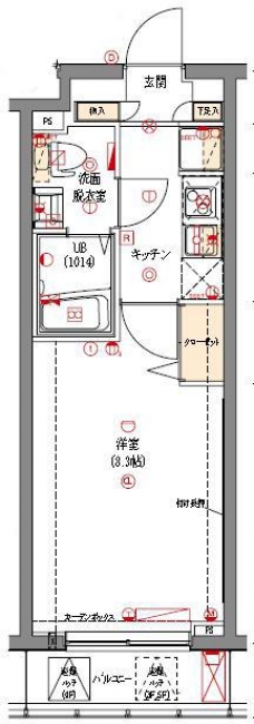 グロウワード東京ノース・アリビエの間取り図