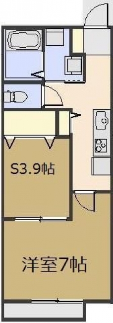 ベルハイムの間取り図